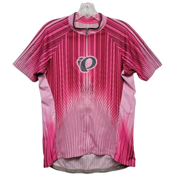 Pearl Izumi Elite Pursuit Short Sleeve Road Jersey Verve Screaming Pink Size XL - Picture 2 of 7